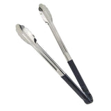 Tenaza Servidora Acero Inoxidable Mango Negro 40 cm Dechef