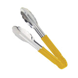 Tenaza Servidora Acero Inoxidable Mango Amarillo 23 cm Dechef