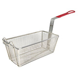 Canasto Freidora Mango Rojo 32.5x16.5 cm Dechef