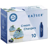 Balines (Cargadores) N2O para Sifón Cremero 7,5 g Acero Inoxidable Set Kayser