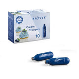 Balines (Cargadores) N2O para Sifón Cremero 7,5 g Acero Inoxidable Set Kayser
