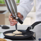 Sifón de Crema Profesional Acero Inoxidable 1 Litro Frío y Caliente Kayser