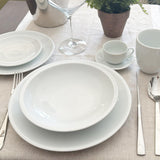 Plato Hondo Porcelana Blanca Oca 21 cm Schmidt