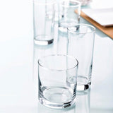 Vaso Cerveza Vidrio Templado Merlot 350 ml Vicrila (Set 12 Piezas)