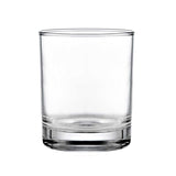 Vaso Bajo Whisky Vidrio Templado Merlot 240 ml Vicrila (Set 12 Piezas)