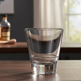 Vaso Bajo Apilable Vidrio Novara 350 ml Vicrila (Set 12 Piezas)