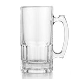 Schop Jarro Cervecero Vidrio 1 Litro Vicrila (Set 2 Piezas)