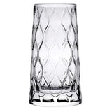 Vaso Alto Whisky Vidrio Templado Leafy 345 ml Pasabahce (Set 6 Piezas)