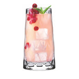 Vaso Alto Vidrio Leafy 450 ml Pasabahce (Set 6 Piezas)