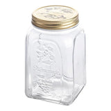 Frasco de Vidrio con Tapa Metal Homemade 1 Litro Set 2 Piezas Pasabahce