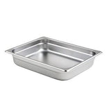 Recipiente Gastronorm Acero Inoxidable 1/2 6,5 cm 4 Litros Genérico