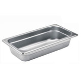 Recipiente Gastronorm Acero Inoxidable 1/3 6,5 cm 2,5 Litros Genérico