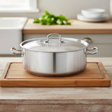 Cacerola Baja Acero Inoxidable 35 cm 13.6 Lt Pujadas