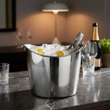 Balde para Botella de Champagne Acero Inoxidable 25 x 23 x 22 cm Sagar