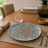 Plato Bajo Porcelana Aspecto Oriental 27 cm Alhambra Bonna
