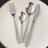 Set Cubiertos de Mesa Acero Inoxidable 96 Piezas Atlantic