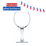 Set 6 Piezas Copa Balón de Gin Cóctel Vidrio Templado Moda 569 ml Pasabahce