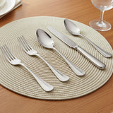 Set Cubiertos de Mesa Acero Inoxidable 18/10 Grosor 2,5 mm Baguette Idurgo 96 Piezas