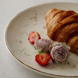 Plato Porcelana Color Natural 25 cm Grain Bonna