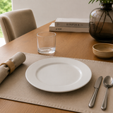 Plato Bajo Loza Blanca 30 cm Venecia Stratus