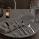 Cuchara para Café Acero Inoxidable 18/10 Pulido Espejo 11,5 cm Set 12 Piezas Antracite Dalper