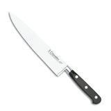 Cuchillo Forjado Francés Acero Molibdeno Vanadio Mango POM Negro 25 cm Tres Claveles