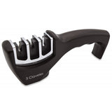 Afilador de Cuchillos 3 Pasos Diamante Carburo Cerámica 20 cm Tres Claveles