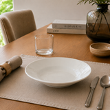 Plato Hondo Loza Blanca 23 cm Venecia Stratus