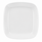 Bandeja Cuadrada Porcelana Blanca 16.5 cm Schmidt