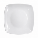 Plato Hondo Loza Blanca 25 cm Strada Stratus