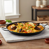 Paellera de Acero Esmaltado 28 cm 3 Porciones La Valenciana Vaello
