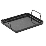 Bandeja Acero Esmaltada La Valenciana 40 x 40 cm Apta Horno y Fuego Vaello