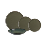 Set Vajilla Porcelana Gama Oscura 24 Piezas Gloire Bonna