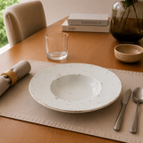 Plato Banquet Hondo Porcelana Color Natural 28 cm 400 ml Grain Bonna