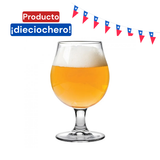 Set 24 Piezas Copa de Cerveza Vidrio Draft 460 ml Altura 15,4 cm Pasabahce