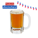 Set 12 Piezas Schop Jarro Cerveza Vidrio Paneled 296 ml Libbey
