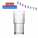 Set 6 Piezas Vaso Alto Whisky Vidrio Helen 515 ml LAV