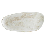 Plato Rectangular Porcelana Nacarada 36x16.5 cm Nacrous Bonna