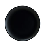 Plato Pan Porcelana Negro Mate 17 cm Notte Bonna