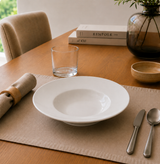 Plato de Pasta Ala Ancha Porcelana Blanca 30 cm Stratus