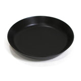 Plato Hondo Porcelana Negro Mate 24 cm Nordika Costa Verde