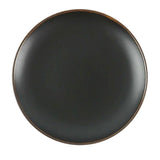 Plato Porcelana Gloomy Negro Mate 28 cm Costa Verde