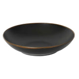 Plato Hondo Porcelana Gloomy Negro Mate 24 cm Costa Verde