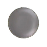 Plato Pan Porcelana Neutral Gris Mate 16 cm Costa Verde