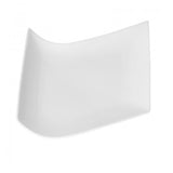 Plato Rectangular Loza Blanca 15x12 cm Stratus