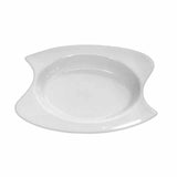 Plato Hondo Wave Loza Blanca 25x19 cm Stratus