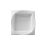 Bowl Cuadrado Loza Blanca 15 cm Stratus