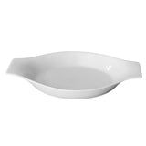 Fuente para Horno Porcelana Blanca 26.5x14.5 cm Hudson Stratus