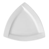 Plato Cuadrado Loza Blanca 30 cm Concerto Stratus
