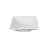 Bowl Cuadrado Porcelana Blanca 8 cm Stratus